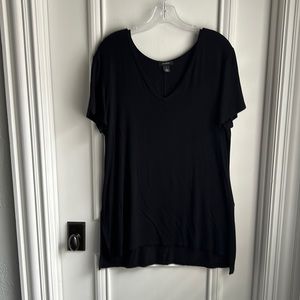 Lightweight Black Tunic Top